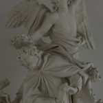 free-photo-of-a-marble-sculpture-of-a-man-and-an-angel